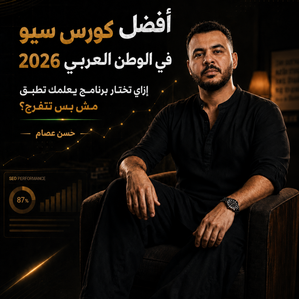 أفضل كورس سيو في الوطن العربي 2026